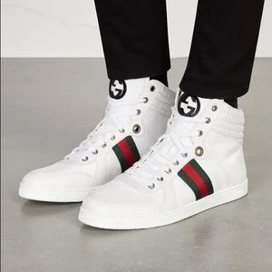 Authentic Gucci Coda Leather High tops Size UK 4 1/2 (US 38.5)